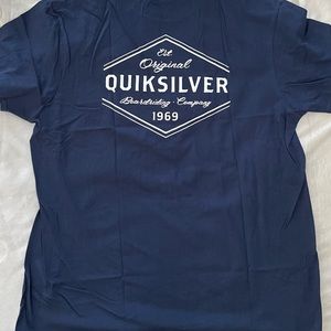 QUIKSILVER MENS SHORT SLEEVE TEE V FLUID FLOW